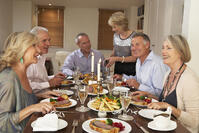 bigstock-Friends-At-A-Dinner-Party-13895528