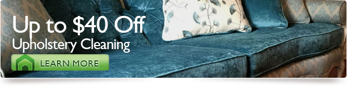 Up to $40 Off Upholstry Cleaning