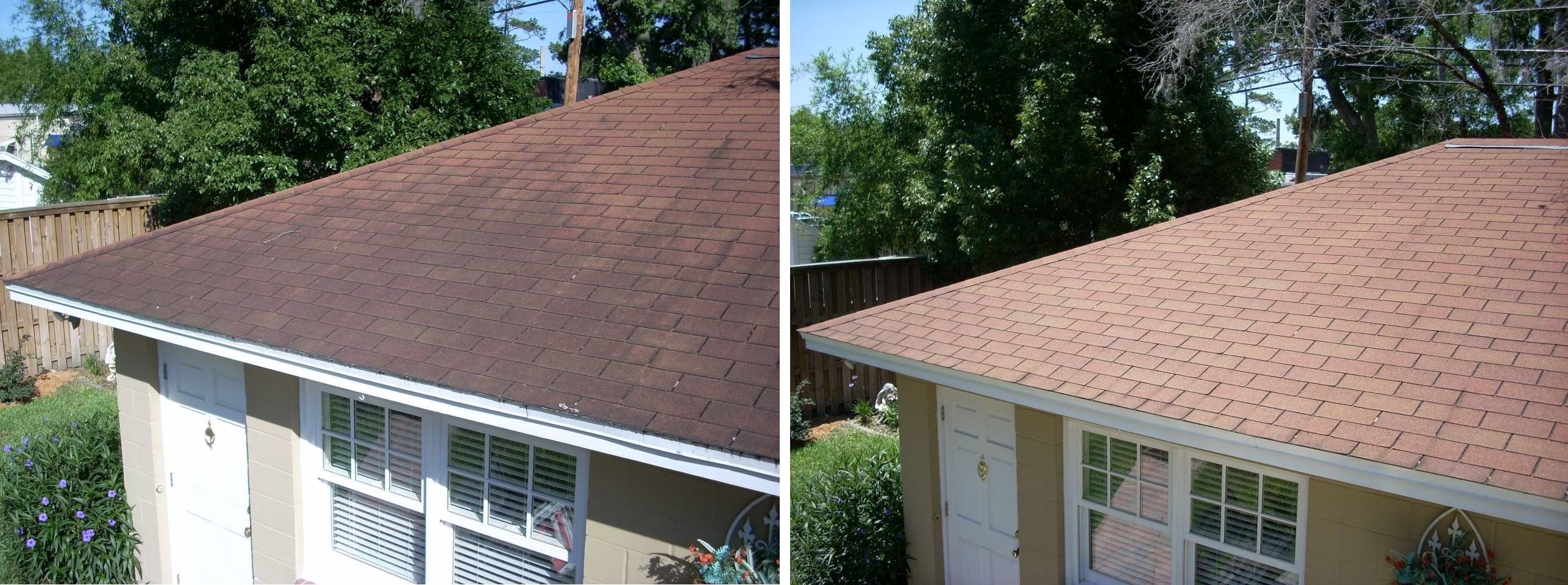 Roof Cleaning Collage 2